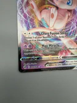 Mew VMAX 114/264 Fusion Strike Ultra Rare Holo Pokemon Card Sword & Shield Nice! - Image 5