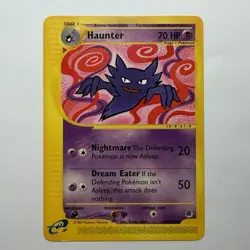 Pokemon TCG Expedition Base Set Haunter Non-Holo Card 80/165 WOTC Vintage VG - Image 1