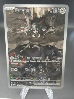 Pokemon TCG Durant White Flare Illustration Art Rare Card 150/086 English - Image 1