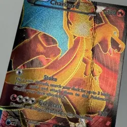 Pokemon Charizard EX 100/106 Flashfire Ultra Rare Full Art Holo Basic 2014 Card - Image 3