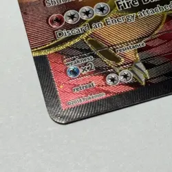 Pokemon Charizard EX 100/106 Flashfire Ultra Rare Full Art Holo Basic 2014 Card - Image 5