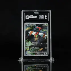 2025 Yanma Pokemon Japanese SV9a: Heat Wave Arena 064/063 Graded Card TAG 9 AR - Image 1
