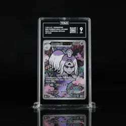 2025 Houndstone Pokemon J m1S: Mega Symphonia 073/063 Graded Card TAG 9 Art Rare - Image 1