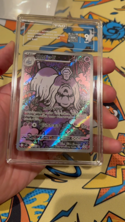 2025 Houndstone Pokemon J m1S: Mega Symphonia 073/063 Graded Card TAG 9 Art Rare - Image 2