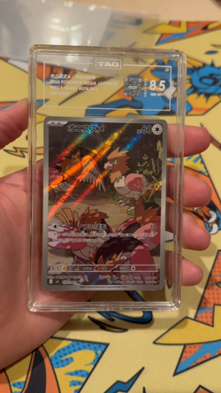 2025 Spearow Pokemon Japanese m1L: Mega Brave 074/063 Graded Card TAG 8.5 AR - Image 2
