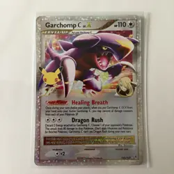 Garchomp C LV.X 145/147 Celebrations: Classic Collection NM Pokemon Card - Image 1