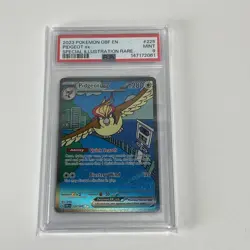 Pokemon 225/197 Pidgeot ex 225/197 Obsidian Flames PSA 9 Holo Card - Image 1