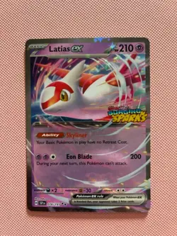 Latias ex 076/191 - Surging Sparks Stamped - Miscellaneous Cards & Products Holo - Image 1