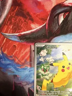 Pikachu 088 Sv: Scarlet & Violet Promo Card Holo Illustration Rare NM - Image 2