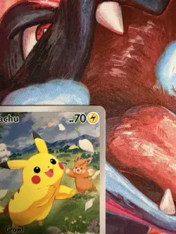 Pikachu 088 Sv: Scarlet & Violet Promo Card Holo Illustration Rare NM - Image 3