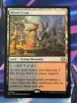 MTG - 1x Blood Crypt - Lorwyn Eclipsed NM - Image 1