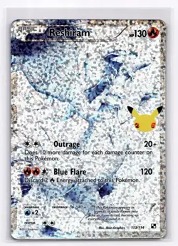 Reshiram Celebrations: Classic Collection - Pokemon NM 113/114 - Image 1