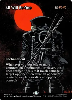All Will Be One (Borderless) 8 Magic: The Gathering TMNT NM - Image 1
