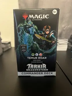 Temur Roar MTG Tarkir Dragonstorm Commander Deck *SEALED* - Image 1