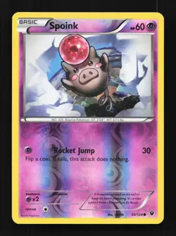 Spoink 30/124 LP Fates Collide English Pokemon Card TCG - Image 1