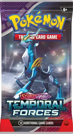 Pokemon TCG Scarlet & Violet Temporal Forces Elite Trainer Box – Iron Leaves - Image 3