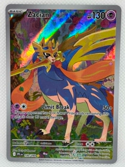 Pokemon Phantasmal Flames - Zacian 100/094 - Illustration Rare - NM/M Condition - Image 1
