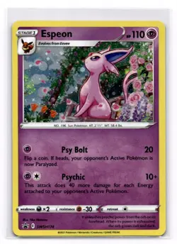 Espeon SWSH: Sword & Shield Promo Cards - Pokemon NM SWSH174 - Image 1