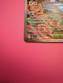 Mega Dragalge ex 118/086 SIR - Chaos Rising - English Pokemon Card - Mint! - Image 3