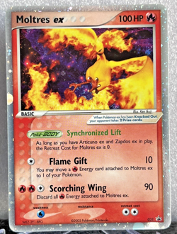 Moltres ex 031 Nintendo Black Star Promo NM Holo Ultra Rare Pokemon TCG 2005 - Image 1