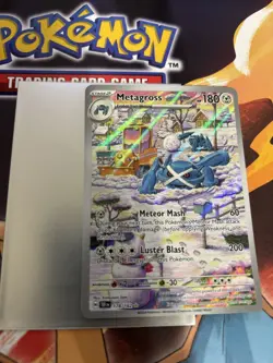 Pokemon TCG Metagross 178/162 Temporal Forces Illustration Rare - Image 2