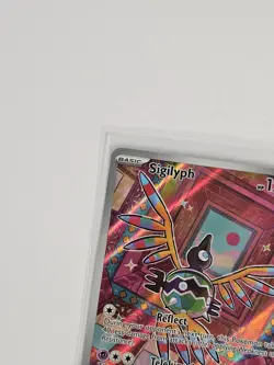 Pokemon Sigilyph 121/086 SV White Flare Illustration Rare Holo EN NM - Image 2