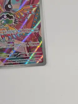 Pokemon Sigilyph 121/086 SV White Flare Illustration Rare Holo EN NM - Image 4