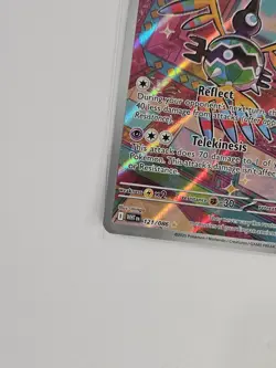 Pokemon Sigilyph 121/086 SV White Flare Illustration Rare Holo EN NM - Image 5
