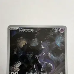 Pokemon TCG Mewtwo Holo Promo EN #052 SVP Basic Psychic HP 130 Bun Toujo - Image 3