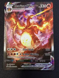 Pokemon TCG Charizard Vmax Swsh261 Holo Near Mint Near Mint - Image 1