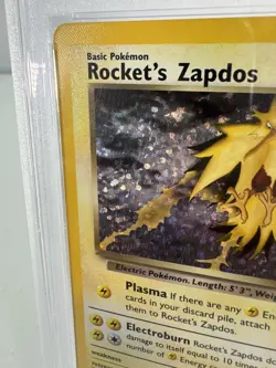 2021 Pokemon Celebrations Rockets Zapdos Classic Collection PSA 10 Gem Mint - Image 2
