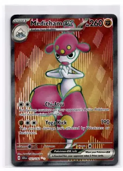 Medicham ex SV07: Stellar Crown - Pokemon NM 161/142 - Image 1