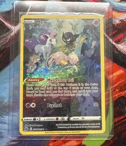 2023 Pokemon Sword & Shield Crown Zenith Galarian Gallery Mew #GG10/GG70 - Image 1