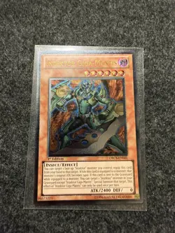 YUGIOH Ultimate Rare Inzektor Giga-Mantis ORCS-EN021 1st Edition - Image 1