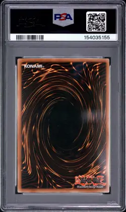 2002 YU-GI-OH! STARTER DECK: KAIBA #001 BLUE-EYES WHITE DRAGON PSA 7 - Image 2