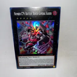 Number C79: Battlin' Boxer General Kaiser LD10-EN035 Soulburning Volcano Yugioh - Image 1