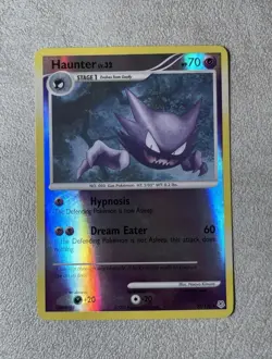 Haunter 50/130 Diamond & Pearl Reverse Holo Pokemon Card LP - Image 2