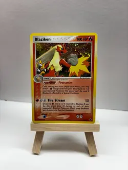 Pokemon TCG Blaziken Holo Card 3/109 Ruby and Sapphire 2004 - Image 1