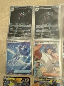 Pokemon 14 Card Lot V/GX and Full Art Holos - Image 4