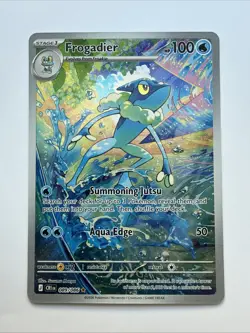 Frogadier 89/86 Chaos Rising Illustration Rare Pokemon Card Near Mint - Image 1