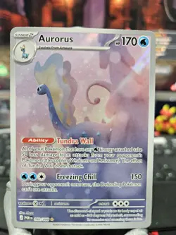 Aurorus 092/088 Perfect Order Illustration Rare Pokemon Card - Image 1