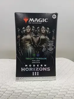 Magic the Gathering MTG - Modern Horizons 3 Commander Deck - Tricky Terrain - Image 1