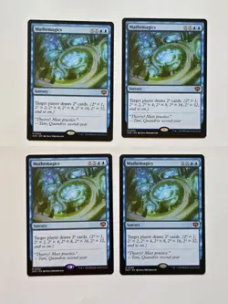 4x Mathemagics - Secrets Of Strixhaven - Near Mint - MTG - Image 1