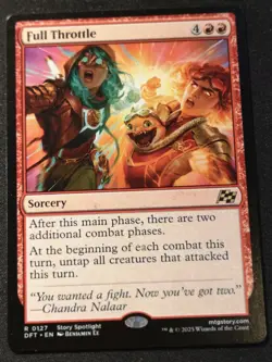 Full Throttle - DFT - MTG - EN - NM - 0127 - Image 1