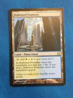Hallowed Fountain Return to Ravnica MP MTG - Image 1
