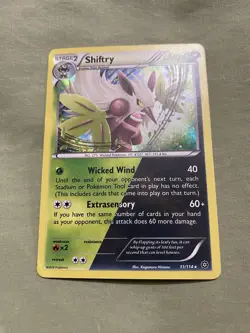 Shiftry 11/114 XY Steam Siege Holo Rare Pokemon TCG Dual Type Card 2016 - Image 2