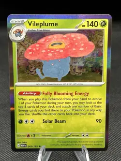 Vileplume - 045/165 - Holo Rare - Scarlet & Violet: 151 - Pokemon TCG - Image 1