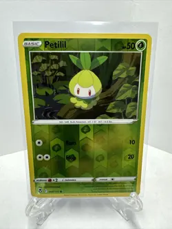 Pokemon TCG-Petilil-009/195-Reverse Holo-Silver Tempest-M/NM - Image 1