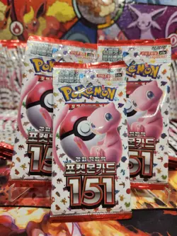 x1 Pokemon Card 151 sv2a Factory SEALED Korean Booster Pack (Scarlet & Violet) - Image 3