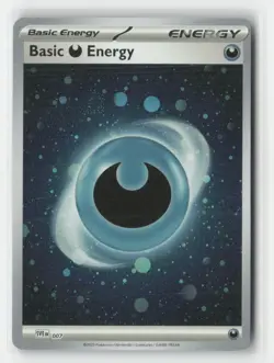 Basic Darkness Energy (Cosmos Holo) 007 Holo SVE: Scarlet & Violet Energies NM - Image 1